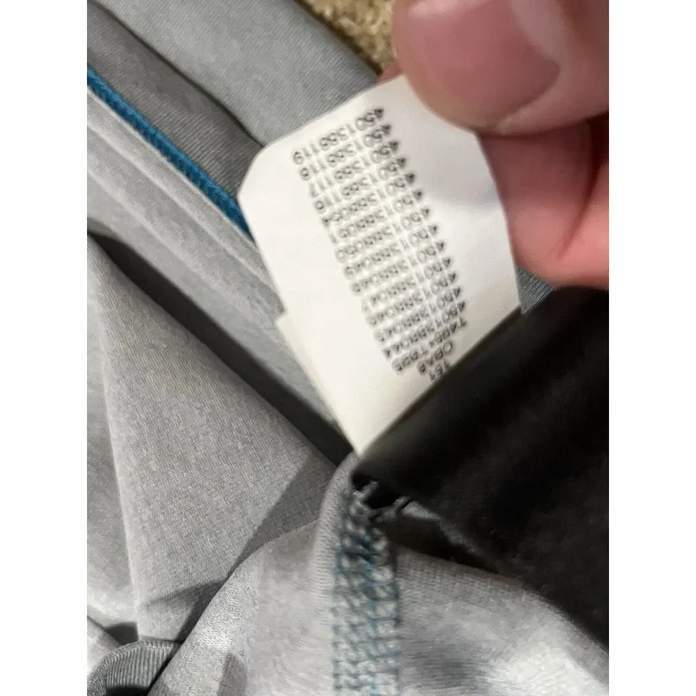 The North Face‎ Pullover Mens L Gray Blue Mountain Athletics 1/4 Zip FlashDry-XD